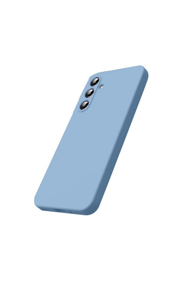 غطاء سيليكون أول لـ Galaxy S25 FE - أزرق
