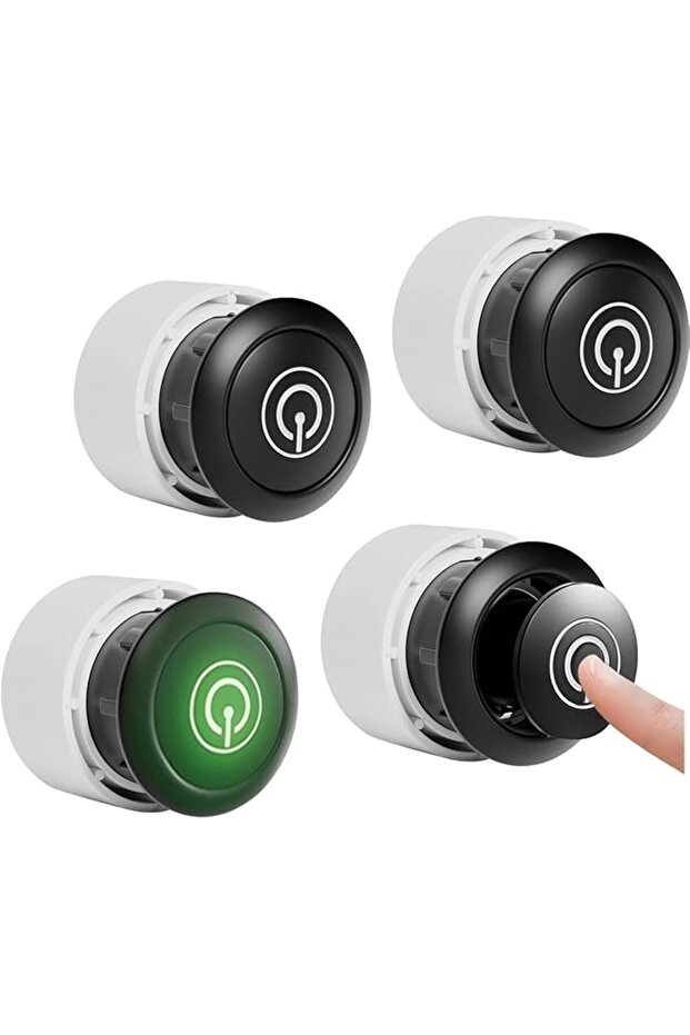 10 Pack T-Bar Cabinet Knobs, Black Cabinet Handles, 2in Kitchen Cabient Knobs, Single Hole Drawer Knobs for Dresser Drawers (Black & 20 Screw)