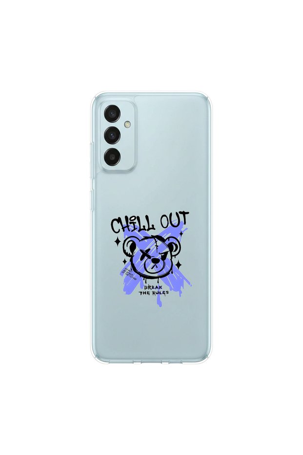 Samsung Galaxy M13 Compatible Graffiti 8 Design Transparent Case
