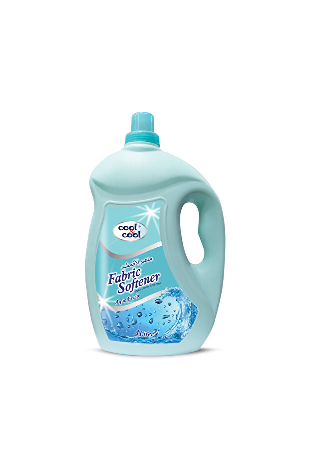 Aqua Fresh Fabric Softener 4 Liters - Long-Lasting Scent, Gentle Fabric Care, Laundry Essential