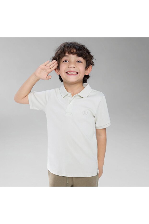 Kids' Slim Fit Liquid Touch Cotton Polo