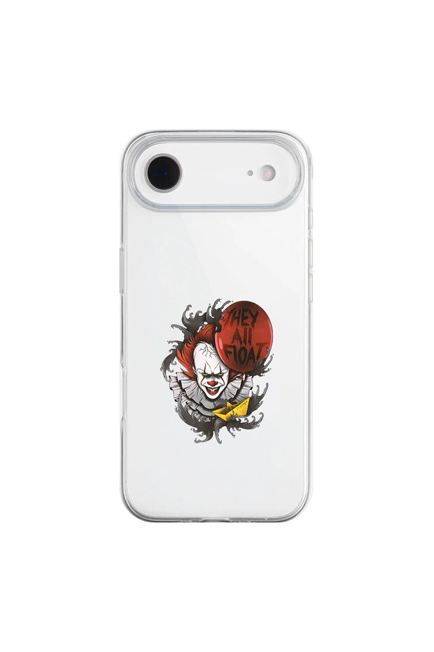 iPhone 17 Air Compatible Horror 1 Design Transparent Case