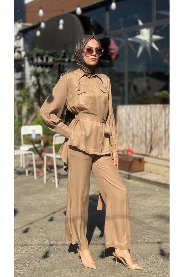 Tassel Twill Suit Tk7023