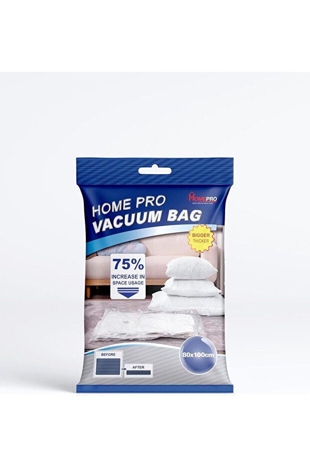 Space Saving Vacuum Bag, 80 cm x 100 cm Size