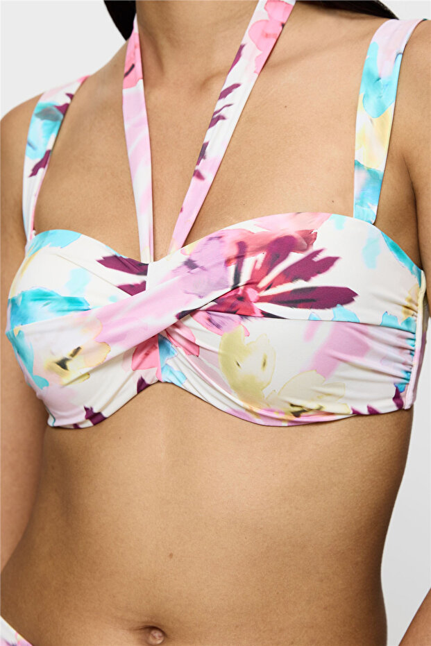 Bra/Top Bikini Üstü Pembe - 3