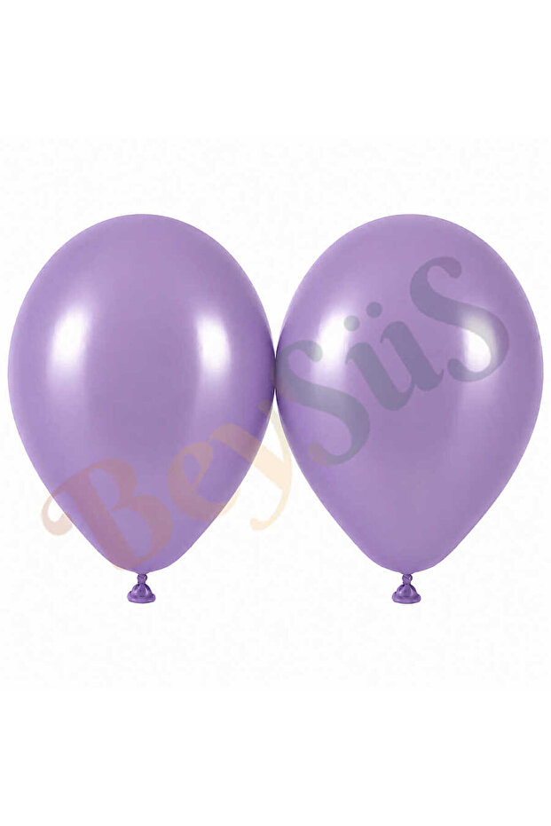 Lavender Color Latex Retro Balloon (50 cm) - 2 Pieces
