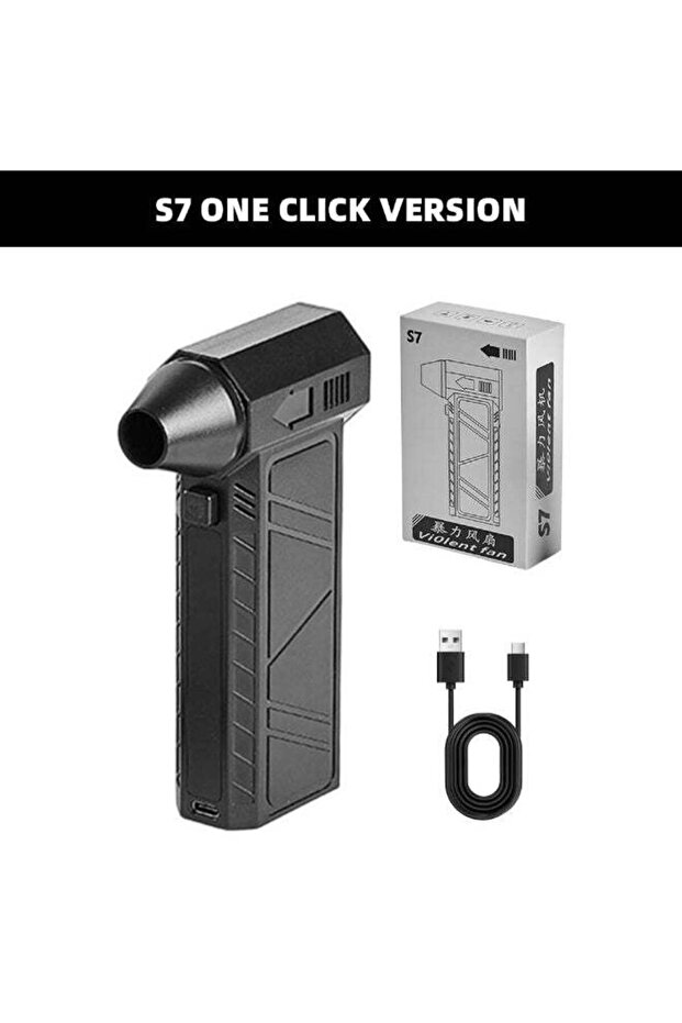 Turbo Jet Fan S7 3-in-1 Vacuum Cleaner with Powerful Turbo Fan