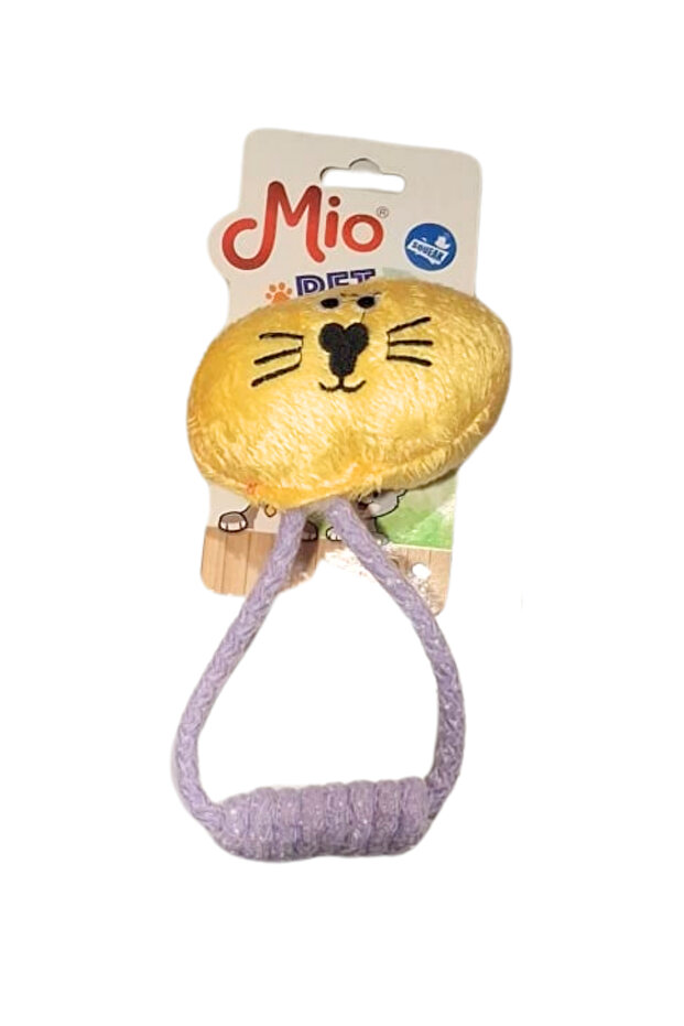 Plush Cat Toy Yellow