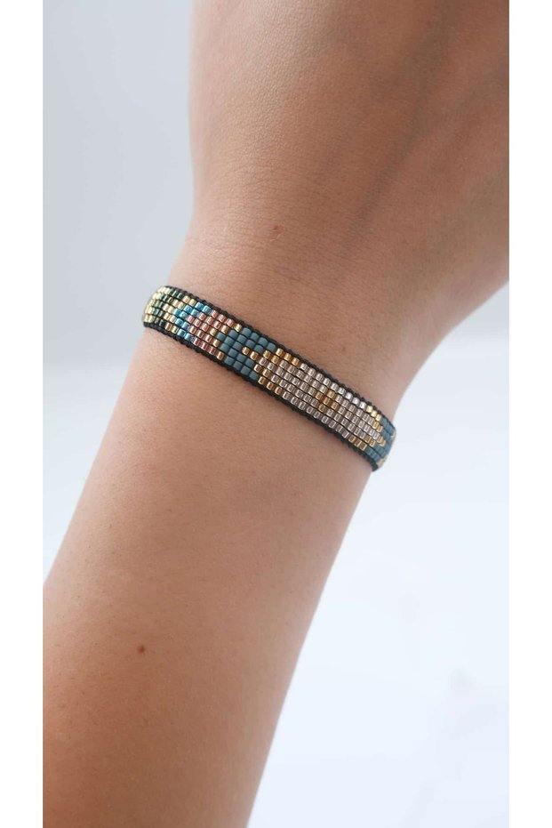 Colorful Miyuki Knitted Bracelet