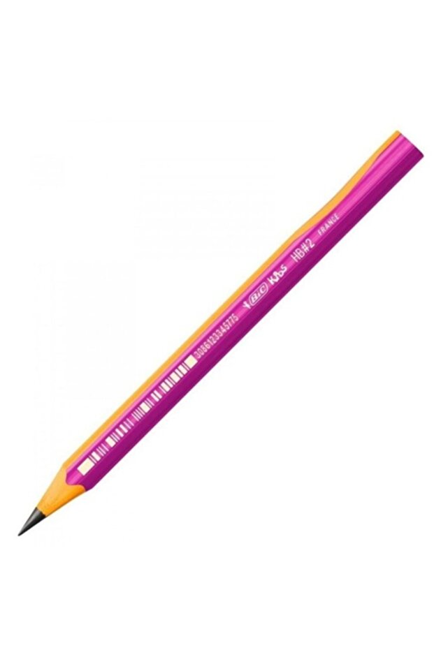 Kids Thick Lead Pencil Triangle Pink - 6 Pieces