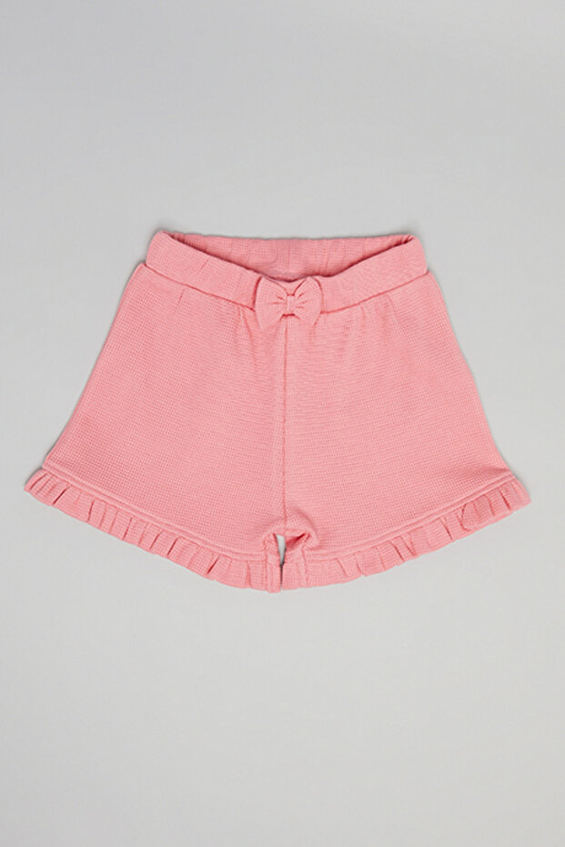 2 Pack Solid Shorts with Elastic Waist - 2