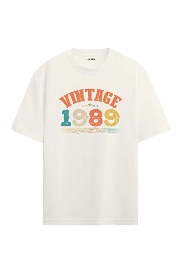 1989 Vintage Echo Oversized T-Shirt
