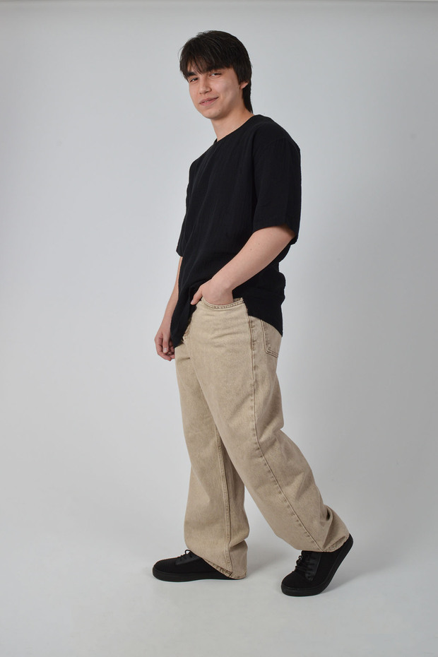 Muslin Oversize T-Shirt 100% Cotton Relaxed Fit