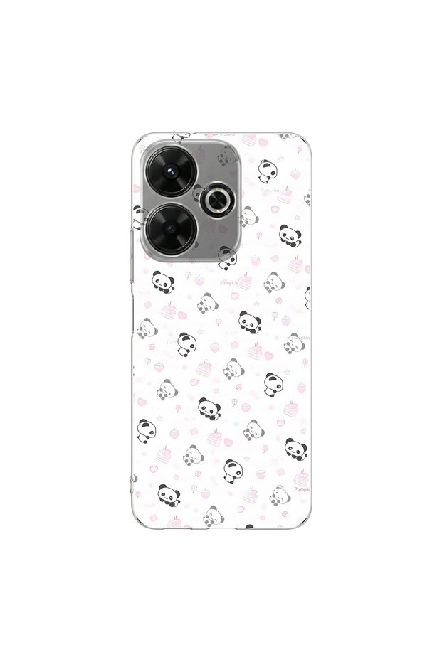 Redmi 13 Compatible Minies 4 Design Transparent Case