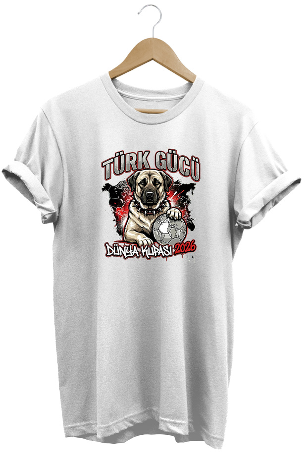 Men's 2026 World Cup Fan Kangal Printed Short Sleeve T-Shirt