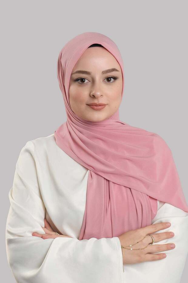 شال وردي عملي جاهز للارتداء مع إسفنج على الجهة الأمامية ساندي 2412_04
