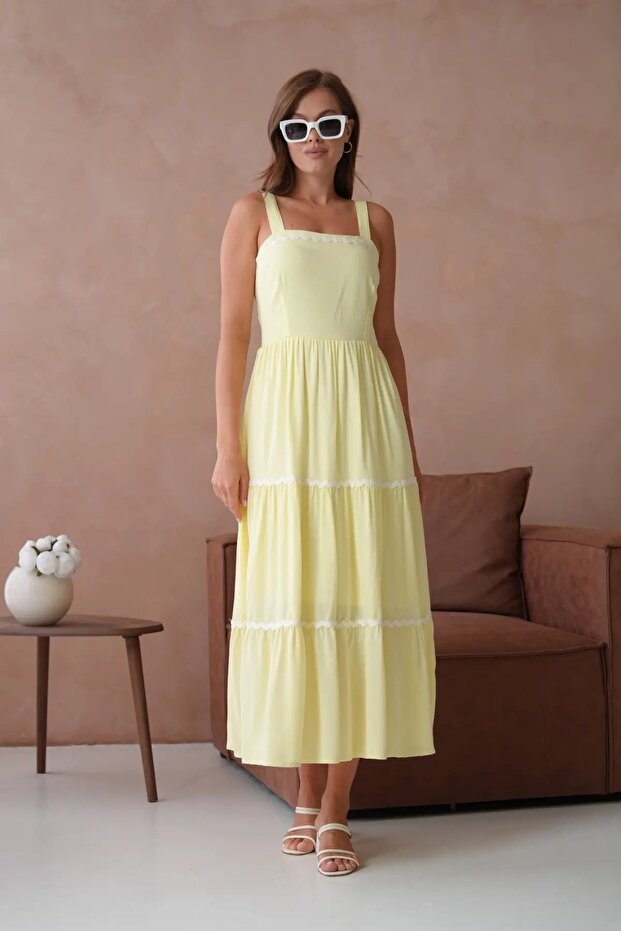 Rochie de vară cu bretele - 5