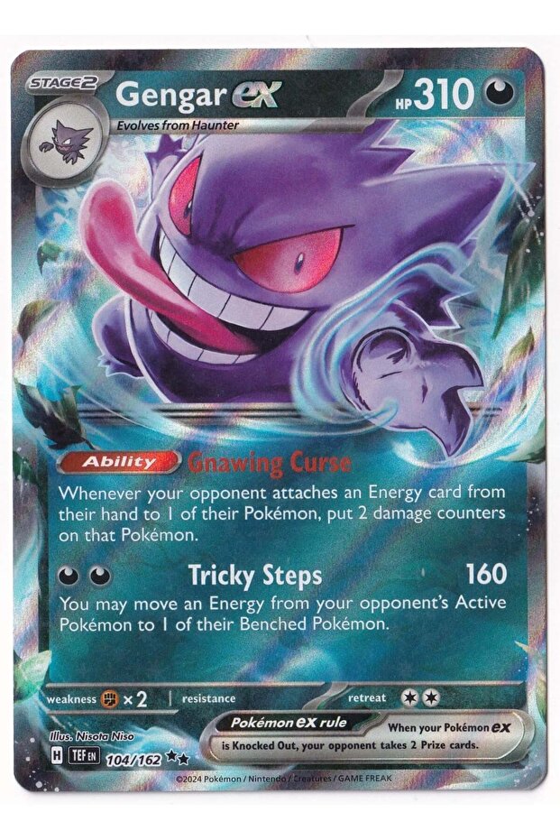 Gengar Ex # 104 - Temporal Forces - Kart (Mint)