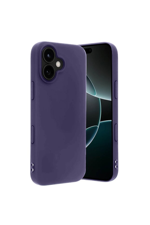iPhone 17 Compatible First Silicone Case - Plum