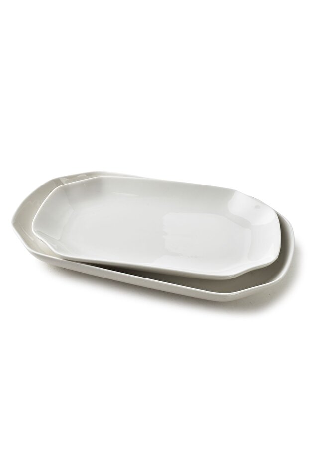 Platter Prima BASIC BASIC 30x17x3 cm Alb 1 buc. - 2