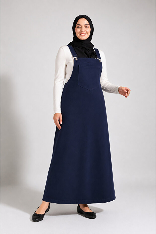 Plus Size Gabardine Gilet