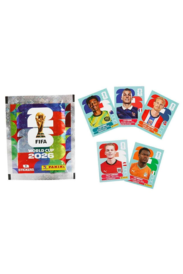 Panini Fifa World Cup 2026 Football Player Sticker Pack Album Cards Collection Set