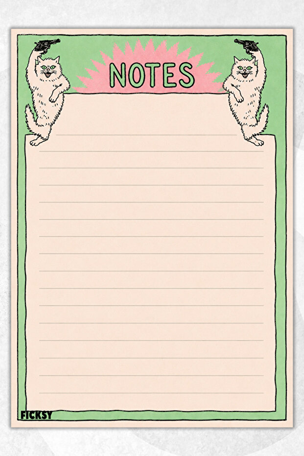 A5 Notepad Lined Notebook - 50 Sheets - Memopad - Notepad - Notepad - Note Paper - 1