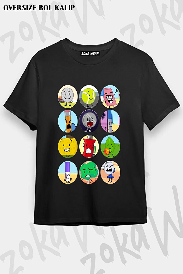 Unisex Loose Fit Bfdi V10 Printed T-Shirt