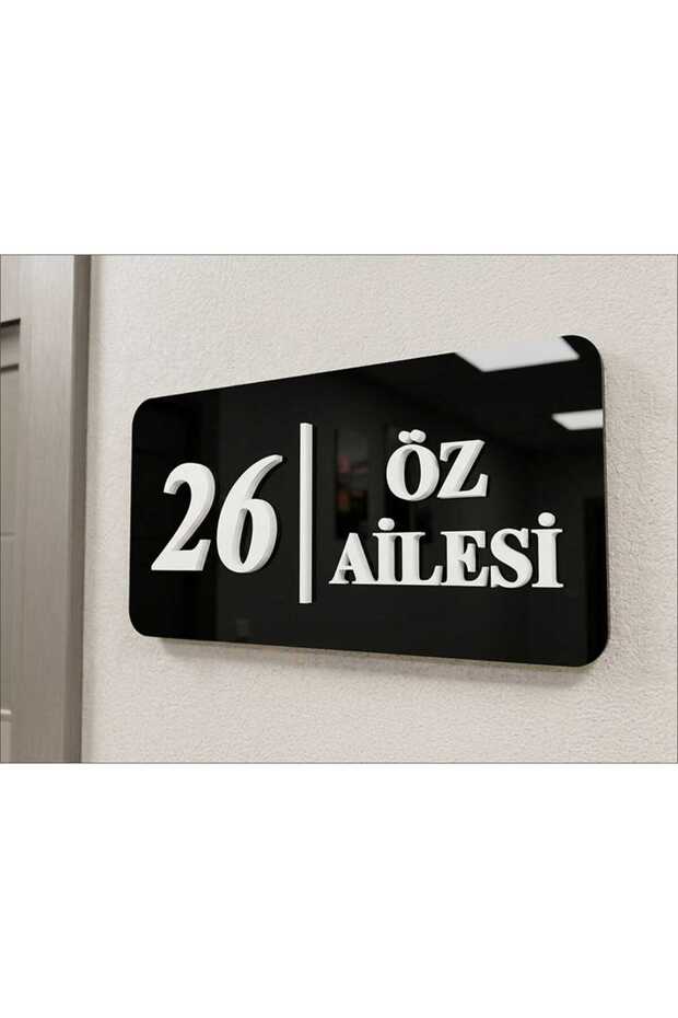 PLEKSİ KAPI İSİMLİK