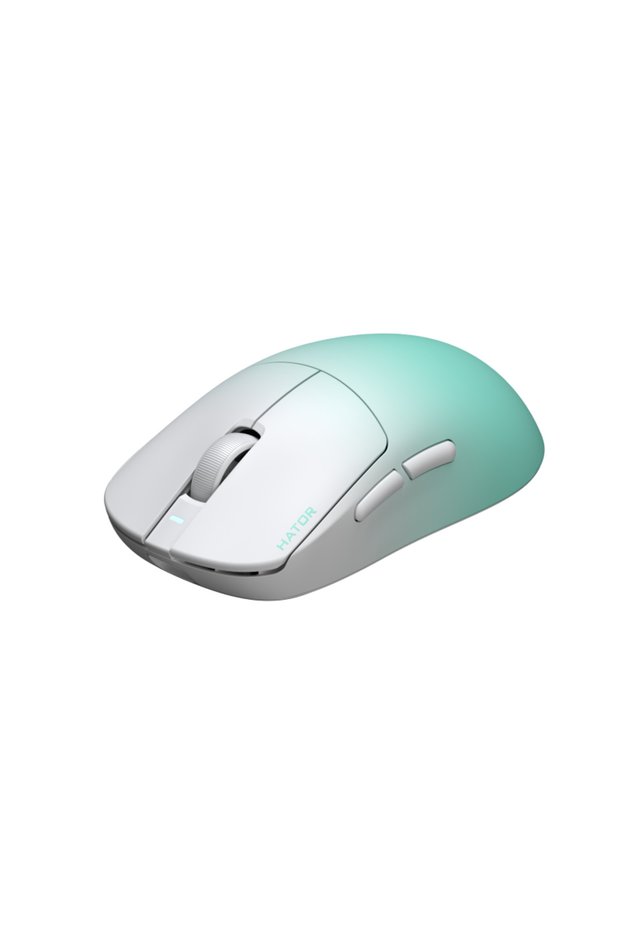 Mouse wireless Quasar 3 white-mint
