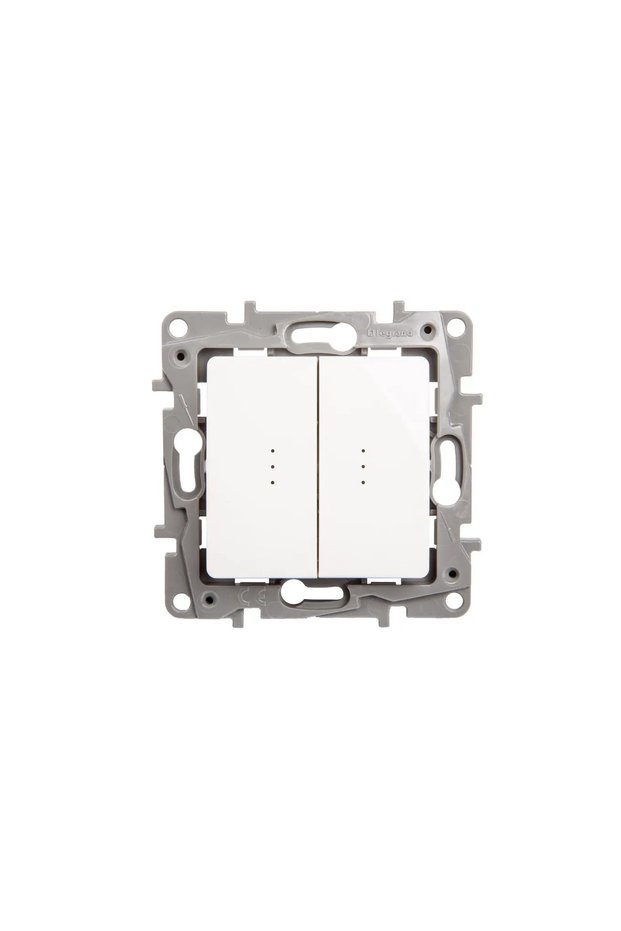 Indicator conector multifuncțional 10AX alb Niloe - 664714