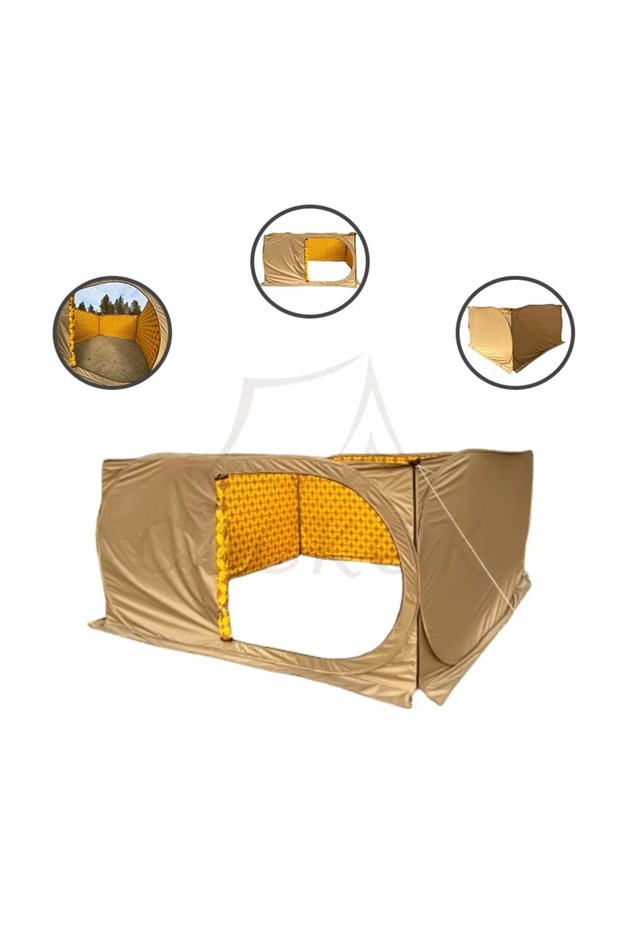 Large Outdoor Camping Majlis Tent Portable Privacy Shelter Windproof Desert Gathering Tent