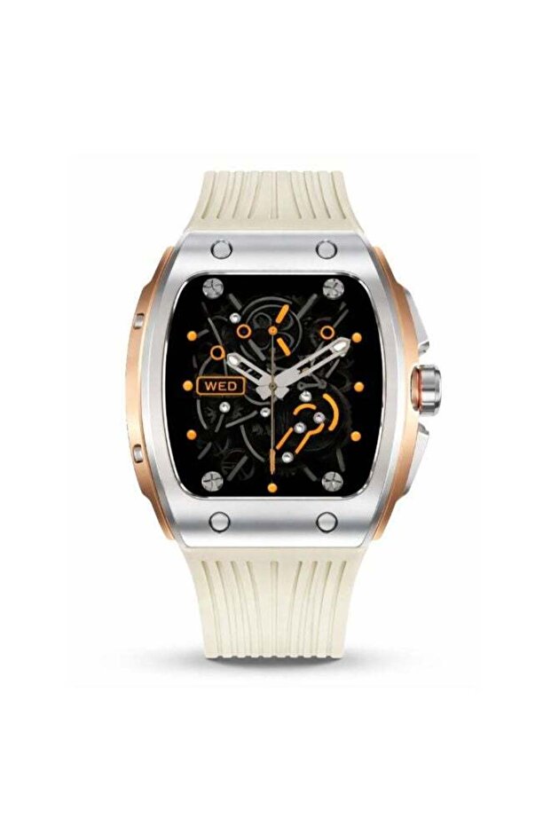 Time Smart Watch – 1.76” HD IPS Display, Fitness Tracker, Bluetooth Calling, Smart Notifications - Silver