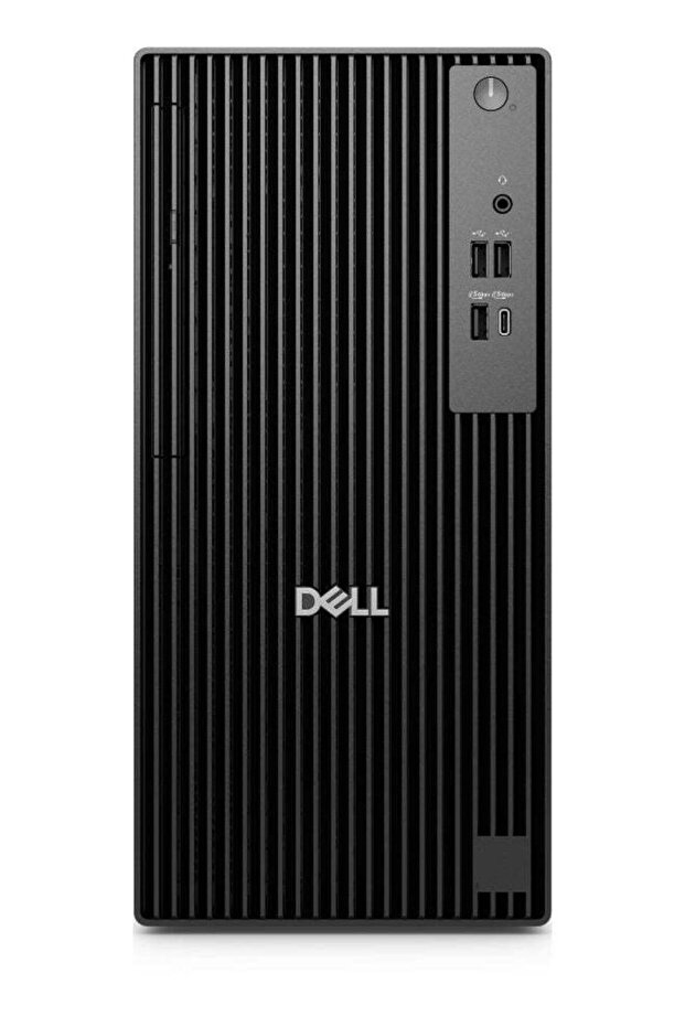 كمبيوتر مكتبي QCT1250 مع معالج Intel Core i7 14700، ذاكرة وصول عشوائي DDR5 بسعة 8 جيجابايت، قرص صلب SSD بسعة 512 جيجابايت، رسومات Intel UHD، نظام التشغيل Windows 11 Pro، لون أسود.