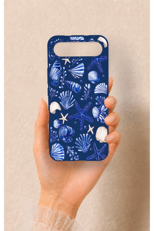 Tcn Spark Slim Compatible Seashell Patterned Silicone Case