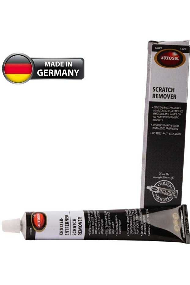 Auto Sol Multi-purpose Scratch Remover - German Made - 75 ml - for Painted Surfaces and Plastic