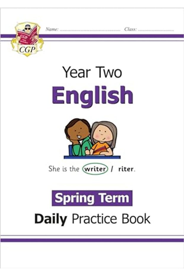 كتاب التدريب اليومي على اللغة الإنجليزية KS1: السنة الثانية - الفصل الربيعي