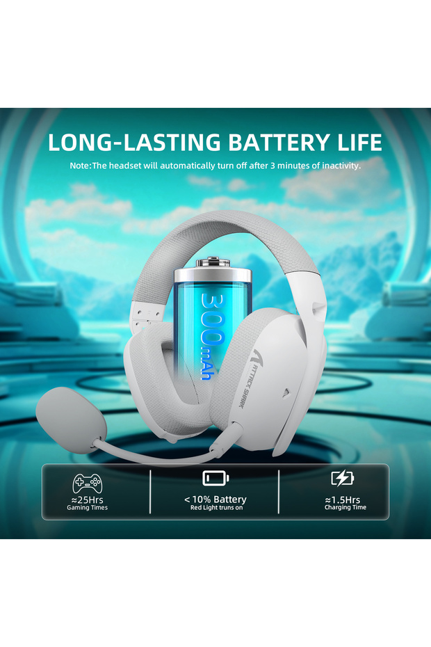 L80 PRO Kablosuz Oyuncu Kulaklığı - 4