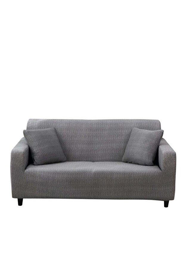 Solid Color Soft And Comfortable Elastic Sofa Cover With Retractable Length And Dust And Dirt Proof (Pillow case not included)