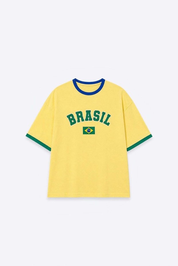 Fifa world cup 26™ brazil oversize t-shirt yellow