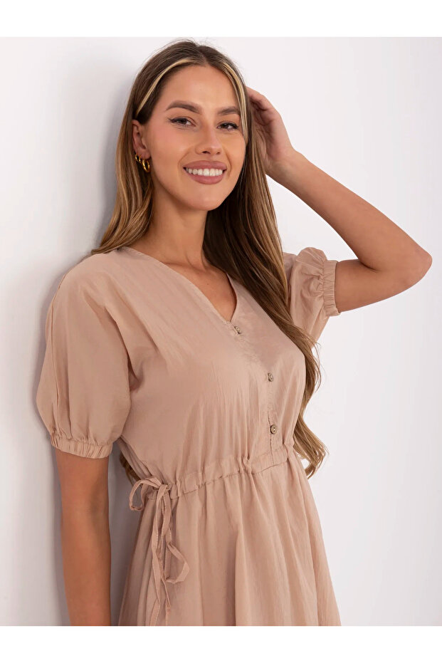 Rochie Dama Bej - 3