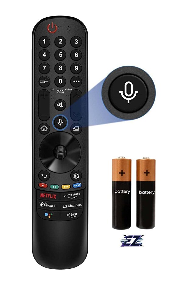 Replacement Remote Control for LG TV, 2019-2023 LG Smart TVs, Magic MR22/23GA, Voice & Pointer