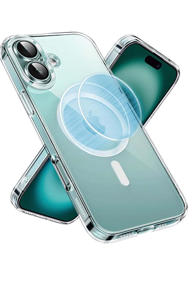 iPhone 16 Plus MagSafe Case (MagU) - iCrystal Tech Clear Cover with MIL-Grade Protection