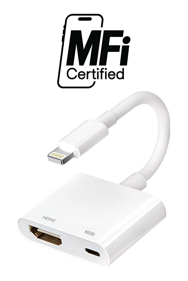 MFi Certified Lightning to HDMI 1080P Audio Digital AV Adapter 4K Video HDMI Sync Screen Connector