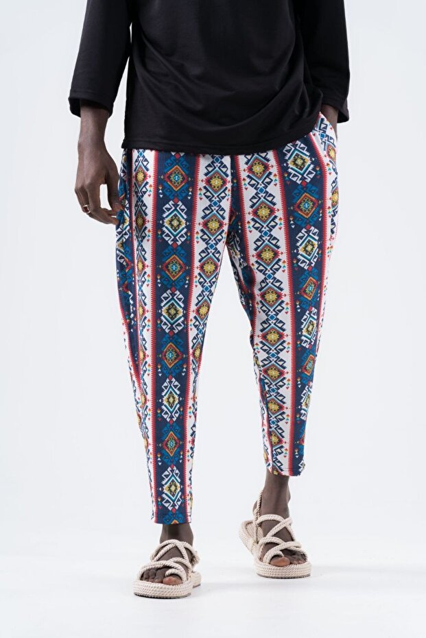 Baggy Pants with Elastic Waist