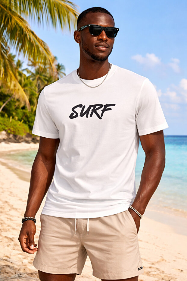 DTF Surf Baskılı Tişört