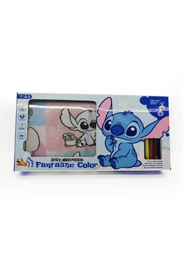 لوحة رسم قماشية Stitch بحجم 50×50 سم