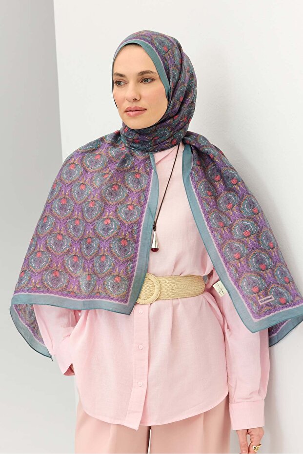 Tencel Monare Shawl Tomurcuk Çağla