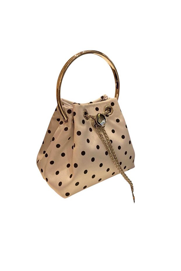 Polka Dot Fabric a Fabulous and Stylish Evening Dress Bag Ten