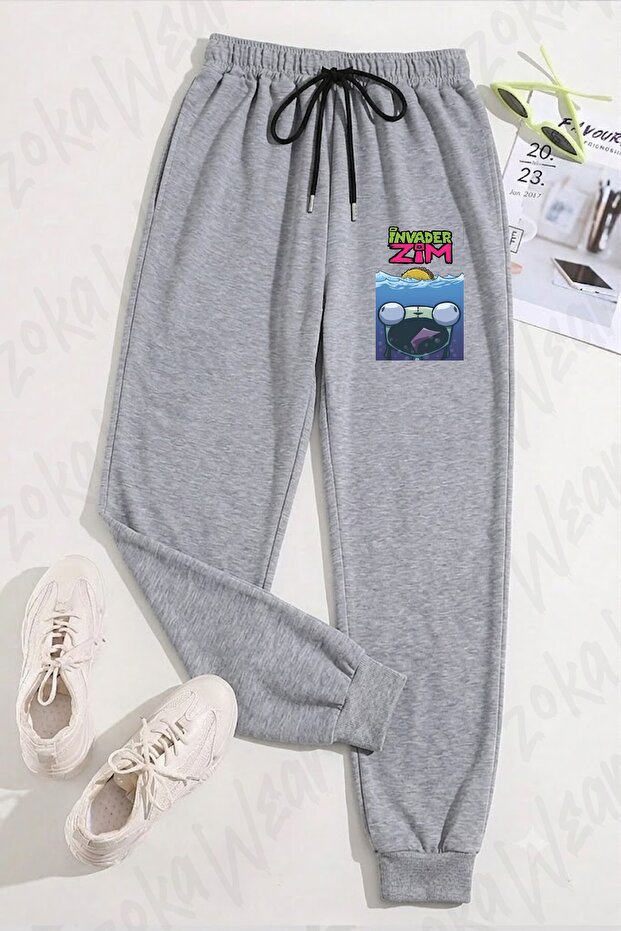Unisex Invader Zim V17 Printed Sweatpants